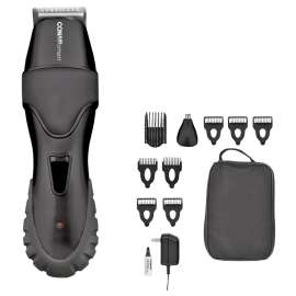 CONAIR GMT265AC Stubble Grooming Kit, Stainless Steel Blade, Orange