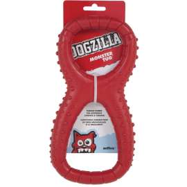 DOGZILLA 52039 Dog Toy, L, Monster Tug, Rubber, Red