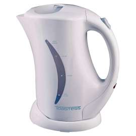 Salton JK1282 Cordless Jug Kettle, 1.7 L Capacity, White, 8.3 in L, 6-1/2 in W, 9 in H