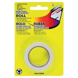 VIA-CHEM SD1-96 Mounting Tape, 36 in L, 5/8 in W