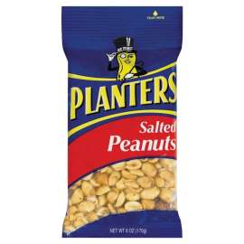PLANTERS 483277 Peanut, 6 oz Bag