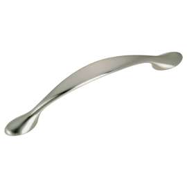 Richelieu 7814 Series DP7814195 Cabinet Pull, 4-31/32 in L Handle, 0.92 in H Handle, 15/16 in Projection, Metal