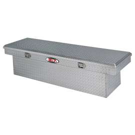 DELTA DAC 1-301000 Crossover Truck Box, 11 cu-ft, 70 in L, 20-1/4 in W, 12 in H, Aluminum