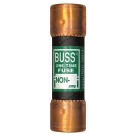 Bussmann NON-40 Fuse, 40 A, 250 VAC, 125 VDC, 50 kA Interrupt, Melamine Body, Cartridge Fuse