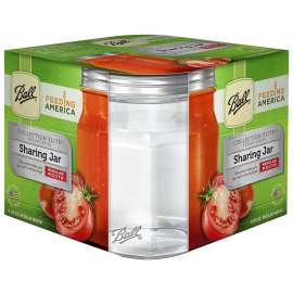 Ball 1440061185 Sharing Canning Jar, 4 oz Capacity, Glass