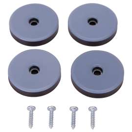 ProSource FE-S202-PS Furniture Glide, Plastic, Blue, Blue, 2 x 2 x 3/8 in Dimensions