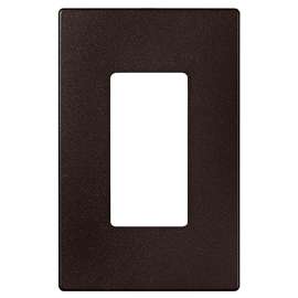 Eaton Cooper Wiring PJS PJS26RB-SP-L Wallplate, 4-7/8 in L, 3-1/8 in W, 1 -Gang, Polycarbonate, Oil-Rubbed Bronze