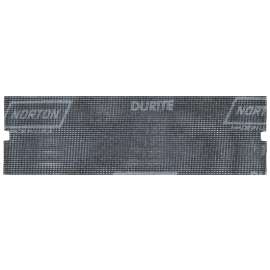 NORTON Screen-Bak 07660701301 Cut Sheet, 11 in L, 3-5/16 in W, P100 Grit, Medium, Silicon Carbide Abrasive