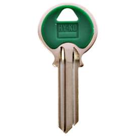 HY-KO 13005Y1 Key Blank, Brass/Plastic, Nickel