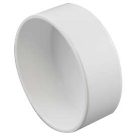 IPEX 201011 Vacuum Pipe Cap, 2 in, Socket, PVC, White