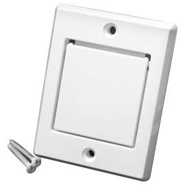 IPEX 201017 Exterior Exhaust Vent, PVC, White, For: Vacuums