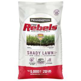 Pennington 100526877 Shade Mix Grass Seed, 20 lb Bag