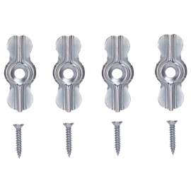 ProSource 23166ZCB-PS Turn Button, Steel, 1-3/4 in L Dimensions