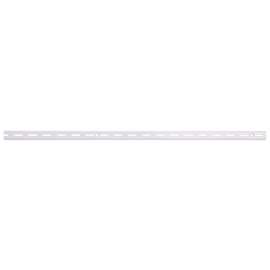 ProSource 25214PHL Shelf Standard, 2 mm Thick Material, 5/8 in W, 72 in H, Steel, White