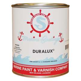 Duralux M720-4 Marine Enamel, Gloss, White, 1 qt Can