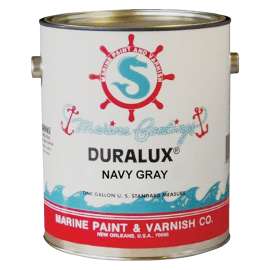 Duralux M723-1 Marine Enamel, High-Gloss, Navy Gray, 1 gal Can