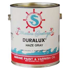 Duralux M731-1 Marine Enamel, High-Gloss, Haze Gray, 1 gal Can