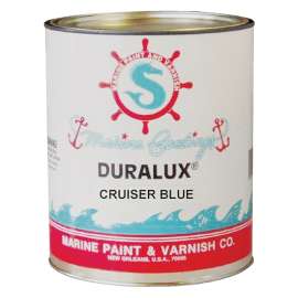 Duralux M737-4 Marine Enamel, High-Gloss, Cruiser Blue, 1 qt Can