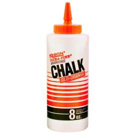 KESON PROCHALK Series 8GO Marking Chalk Refill, Glow Orange