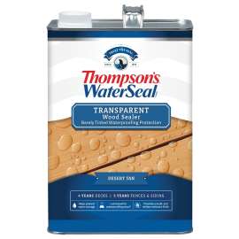 Thompson's WaterSeal, TH.091701-16, Waterproofing Stain, Desert Tan, 1 gal, Can
