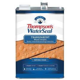 Thompson's WaterSeal TH.041851-16 Waterproofing Stain, Woodland Cedar, 1 gal, Can