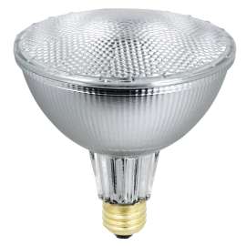 Feit Electric 55PAR38/QFL/ES/2 Halogen Bulb, 56 W, Medium E26 Lamp Base, PAR38 Lamp, Soft White Light, 980 Lumens