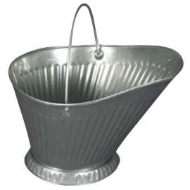 Behrens 617S Coal Hod, Steel, Galvanized