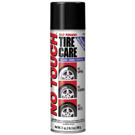 NO TOUCH NT-21 Tire Shine, 21 oz Aerosol Can, Liquid, Slight
