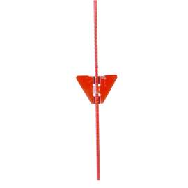 CMC EP030POR040 Electric Fence Post, 48 in OAH, Orange