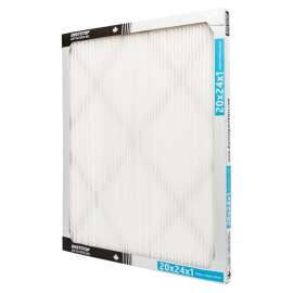 Duststop Supreme Series DP202411 Furnace Air Filter, 24 in L, 20 in W, 11 MERV, 3 to 10 micron MPR