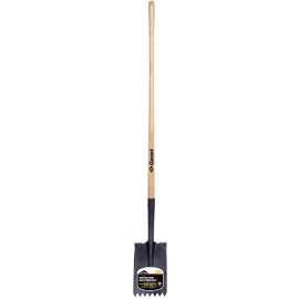 GARANT Pro Series 80164 Shingle Remover Tool, Serrated Blade, Steel Blade, Long Handle, Wood Handle, 60 in OAL