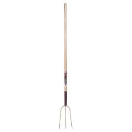 Garant 81069 Hay Fork, 12 in L Tines, Narrow Tine, 3-Tine, Steel Tine