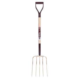 GARANT Agro 81074 Manure Fork, 9 in W Tine, 13 in L Tines, Narrow, Sharp Tine, 5 -Tine, Steel Tine