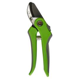 GARANT 78533 Anvil Pruner, 1.9 cm Cutting Capacity, HCS Blade, Teflon Handle, Non-Slip Grip Handle, 10 in OAL