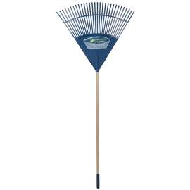 GARANT GDMPPFR26C Rake, Poly Tine, Hardwood Handle, 63-3/4 in L Handle
