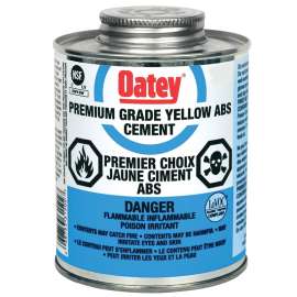 Oatey 48905/31501 Solvent Cement, Liquid, Yellow, 237 mL