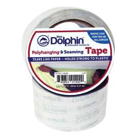 Blue Dolphin TP POLY SEAM 0236 Tape, 90 ft L, 2.36 in W