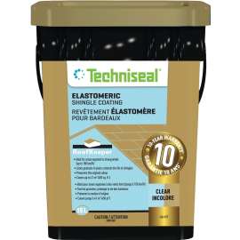 Techniseal RoofKeeper Series 140-497 Elastomeric Protective Coating, Clear, 15 L