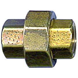 Fairview 104-AP Union Pipe Coupling, 1/8 in, FPT, Brass, 1200 psi Pressure