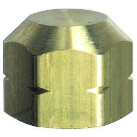 Fairview 108-JP Pipe Cap, 1-1/2 in, FPT, Brass, 1200 psi Pressure