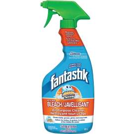 Fantastik 697564 Cleaner, 650 mL, Liquid, Floral Chlorine, Clear/Yellow