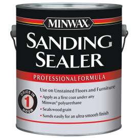 Minwax 657000000 Sanding Sealer, Cream, Liquid, 1 qt, Canister