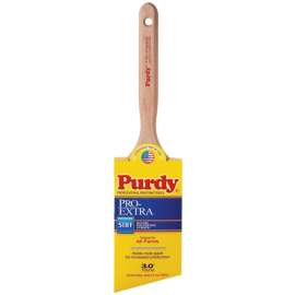 Purdy Pro-Extra Glide 144152730 Trim Brush, Nylon/Polyester Bristle, Fluted Handle
