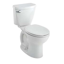 American Standard Ravenna 3 7423756ST.020 Front Toilet, Round Bowl, 6 Lpf Flush, 12 in Rough-In, 16-1/2 in H Rim, White