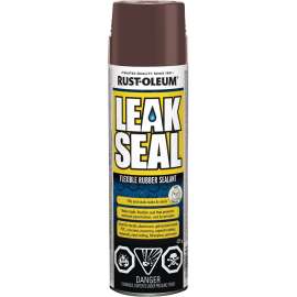 RUST-OLEUM LeakSeal 269791 Rubber Sealant, Brown, 405 g