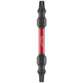 Milwaukee SHOCKWAVE 48-32-4313 Power Bit, T20, T25 Drive, Torx Drive, 1/4 in Shank, Hex Shank, 2-3/8 in L