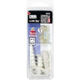 HOOK FRAME WALL NO8 WHITE 2/PK