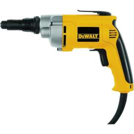 DeWALT Versa-Clutch DW268 Screwgun, 6.5 A, 1/4 in Chuck, Keyless Chuck, 2500 rpm Speed, 8 ft L Cord