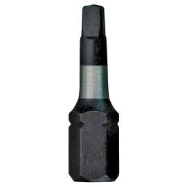 Milwaukee 48-32-4572 Power Bit, #2 Drive, Square Recess Drive, 1/4 in Shank, Hex Shank, 3-1/2 in L