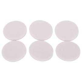 ProSource FE-50225-PS Furniture Pad, Felt Cloth, White, 1-3/8 in Dia, 5/64 in Thick, Round